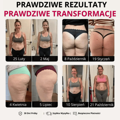Lunare Modelujące Legginsy 3D z Antycellulitowym Materiałem
