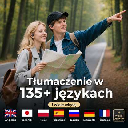 MINISO | Słuchawki Tłumaczące Bluetooth 135 Języków