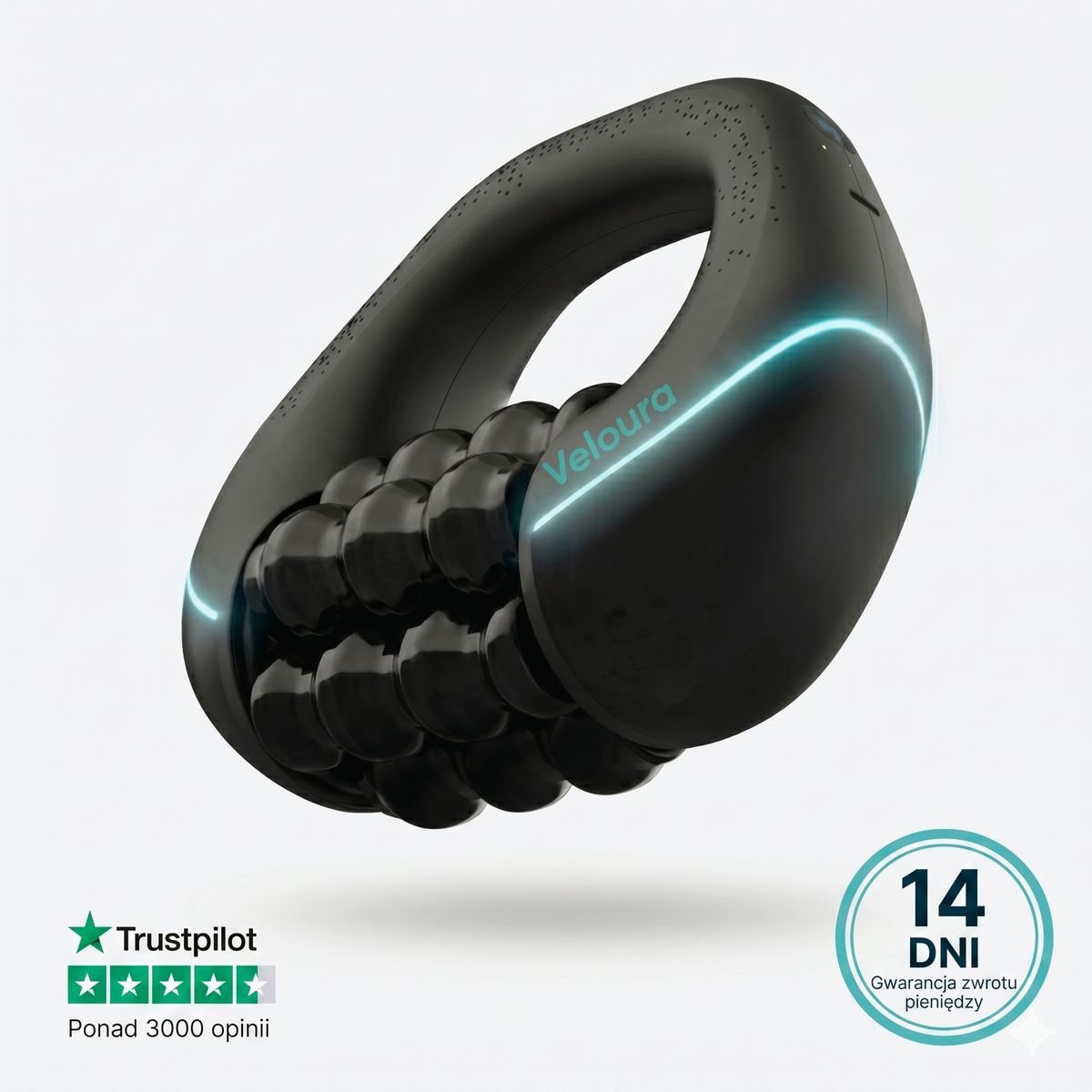 Masażer do Ciała z Funkcją Wibracji | Ergonomiczny Design dla Jędrnej Skóry