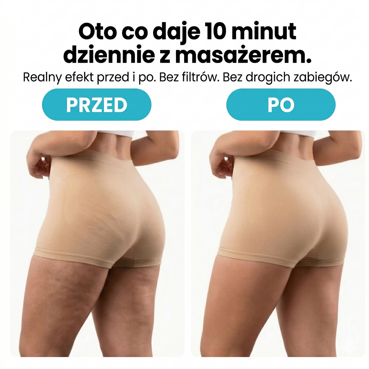 Masażer do Ciała z Funkcją Wibracji | Ergonomiczny Design dla Jędrnej Skóry