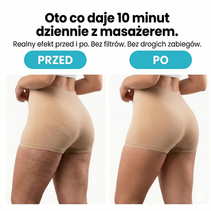 Masażer do Ciała z Funkcją Wibracji | Ergonomiczny Design dla Jędrnej Skóry