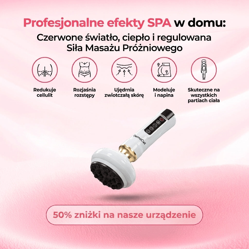 Masażer do Ciała z Technologią Wibracyjną | Skuteczna Terapia na Cellulit dla Gładkiej Skóry