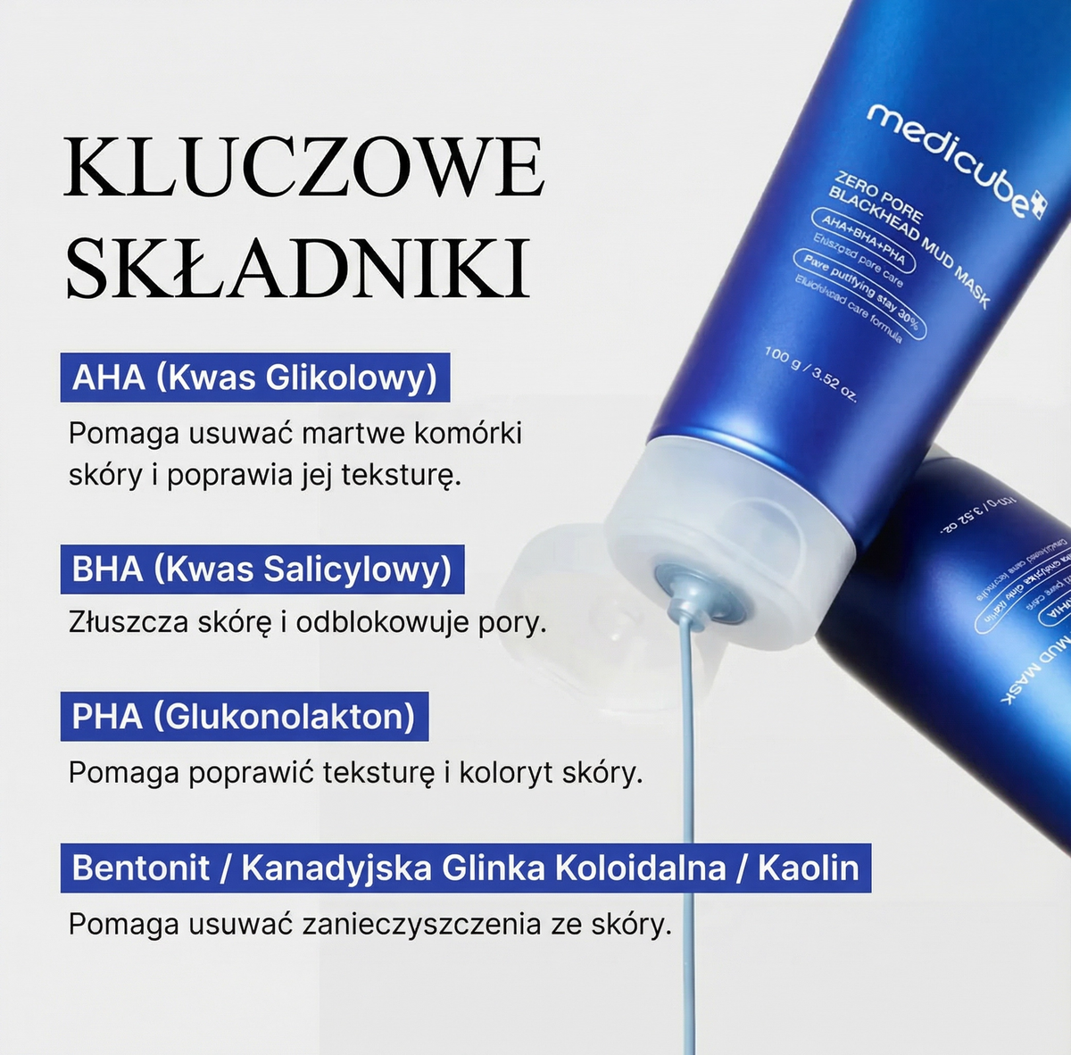 Maseczka Błotna do Twarzy Zero Pore na Wągry 100 ml