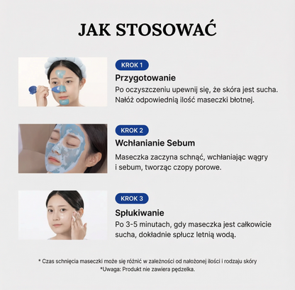 Maseczka Błotna do Twarzy Zero Pore na Wągry 100 ml