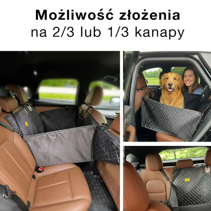 Mata Samochodowa Dla Psa Składana z Usztywnionym Spodem