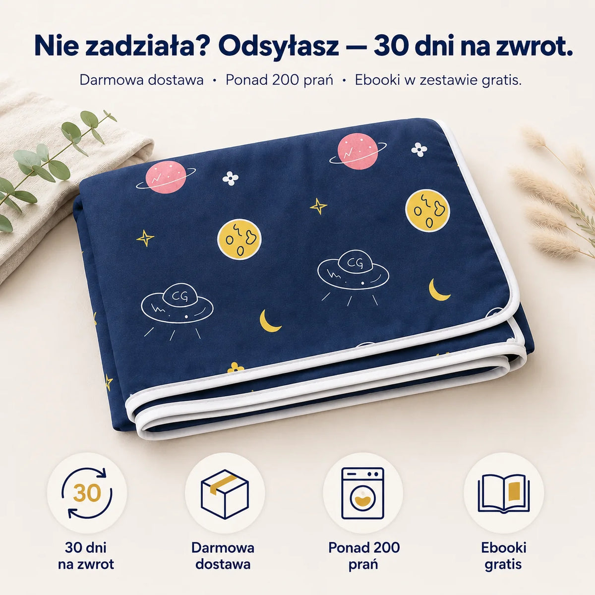 Mata Treningowa z Wodoodporną Powierzchnią Dla Dzieci Suchanocka