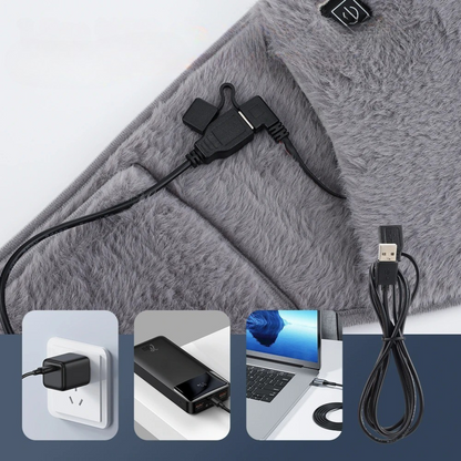Męski Elektryczny Pas Grzewczy z Grafenową Technologią i USB-C