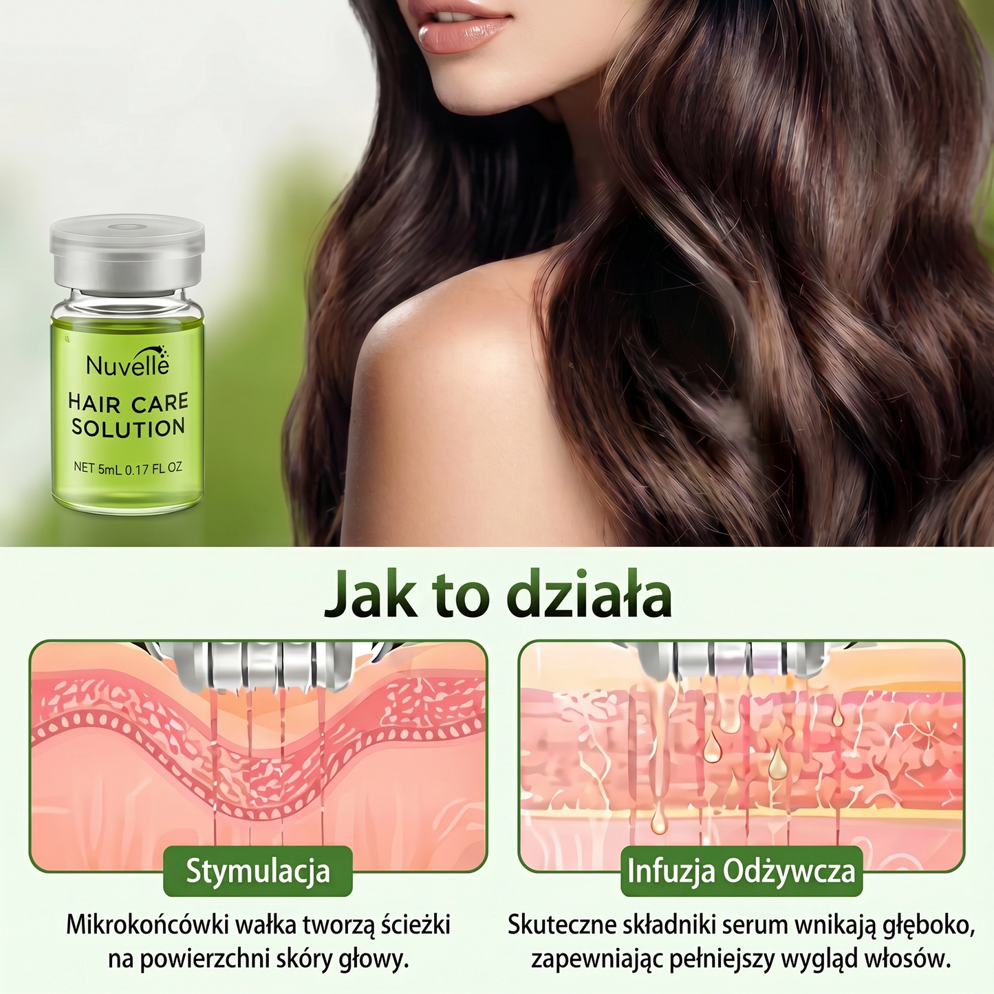 Męski Regeneracyjny System Mikroinfuzji Włosów do Wzmocnienia i Regeneracji