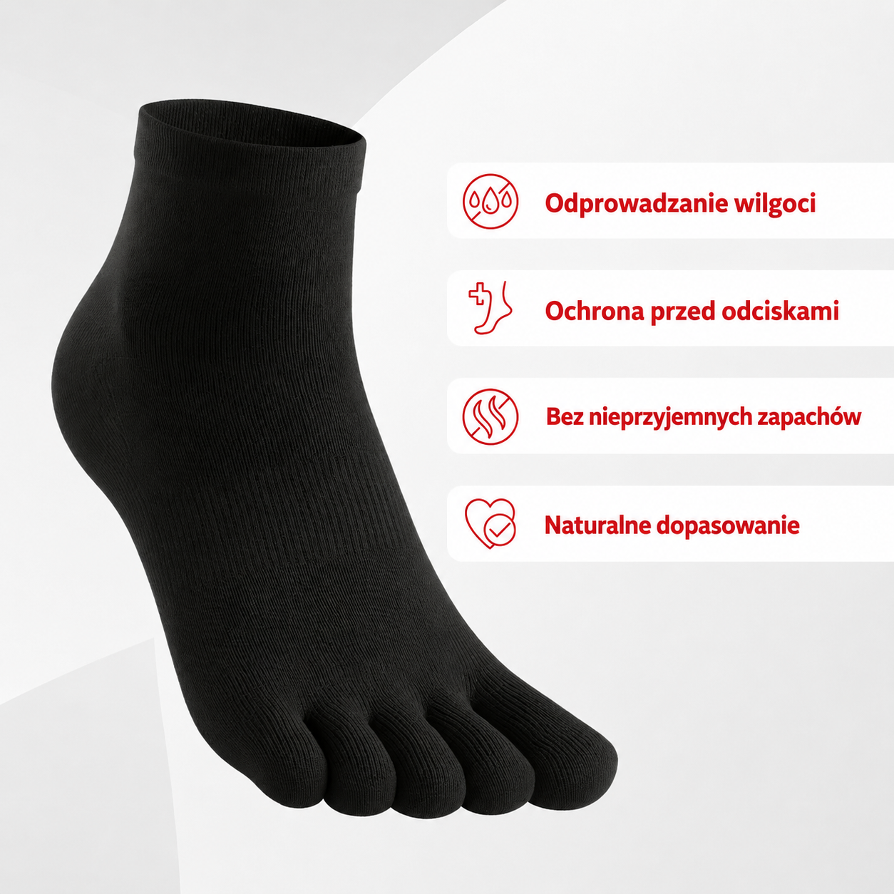 Męskie Klasyczne Czarne Buty Syntetyczne