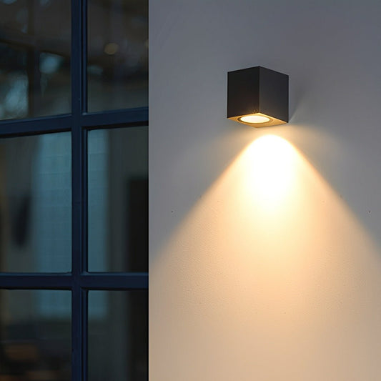 Minimalistyczny Kinkiet Zewnętrzny Elewacyjny LED z Wodoodporną Aluminiową Obudową | Nowoczesny Design do Oświetlenia Eksteriorów