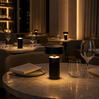 Mona | Elegancka Bezprzewodowa Lampa Stołowa LED do Sypialni i Salonu