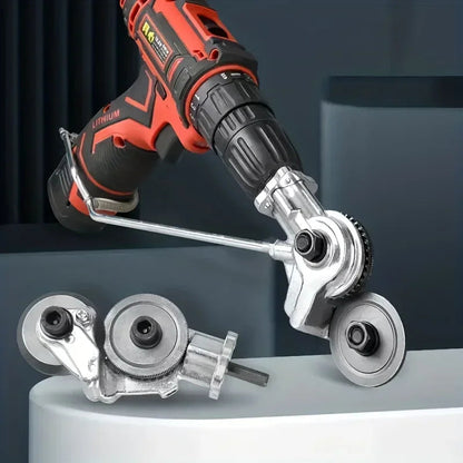 Nasadka do Wiertarki Elektrycznej do Przecinania Blachy i Gałęzi – Ergonomiczna, Trwała, Kompatybilna z Wiertarkami 12V i 21V