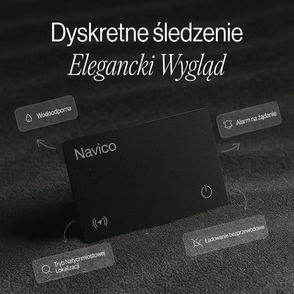 Navico Karta Lokalizacyjna do Portfela i Bagażu z Aplikacją Śledzącą