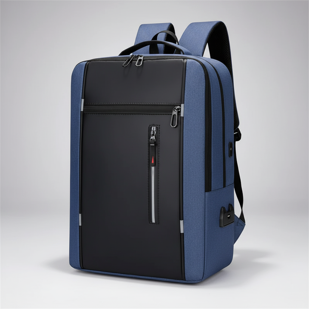 Nordspur | Wodoodporny plecak biznesowy z portem USB | Ergonomiczny i bezpieczny dla laptopów do 15,6 cala