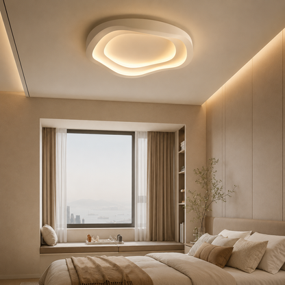 Nowoczesna Dimmable Lampa LED Sufitowa do Salonu i Sypialni