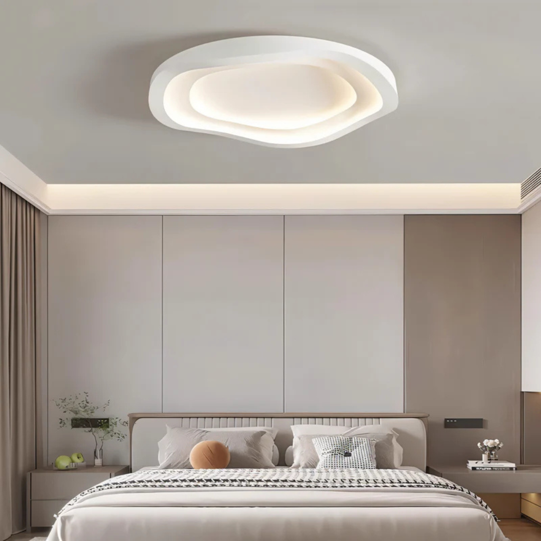 Nowoczesna Dimmable Lampa LED Sufitowa do Salonu i Sypialni