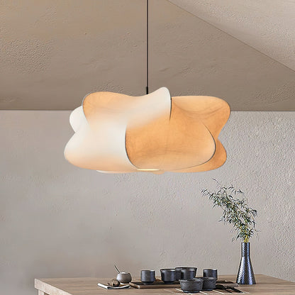 Nowoczesna Lampa Sufitowa Regulowana Jedwabna do Salonów i Sypialni