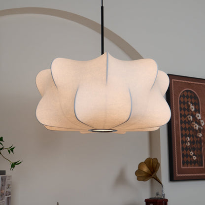Nowoczesna Lampa Sufitowa Regulowana Jedwabna do Salonów i Sypialni