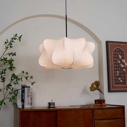 Nowoczesna Lampa Sufitowa Regulowana Jedwabna do Salonów i Sypialni
