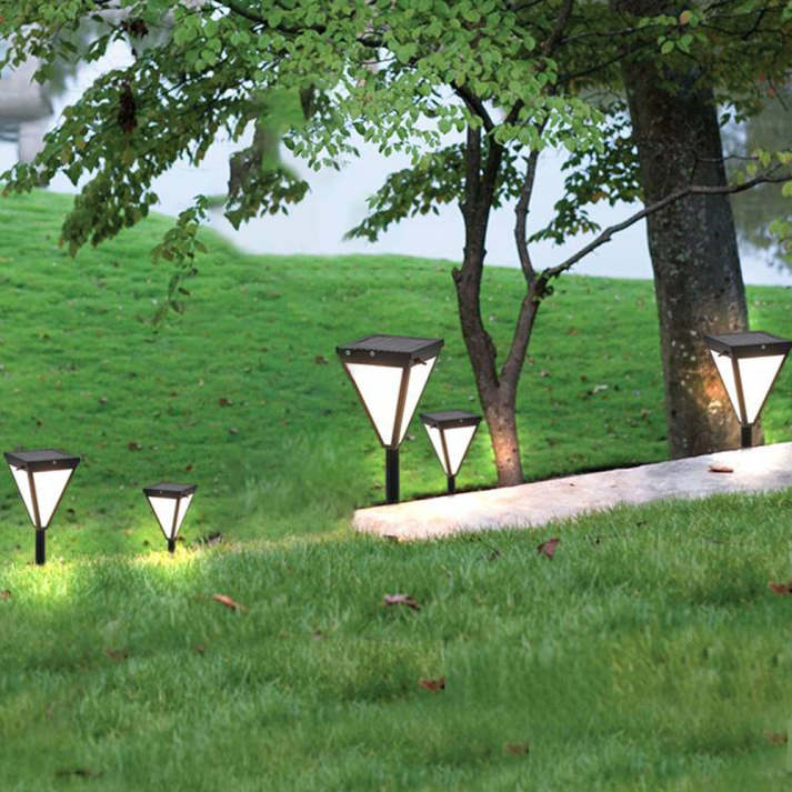 Nowoczesna Lampa Zewnętrzna LED z Metalu i Akrylu – Czarna, Odporna Lampa Zewnętrzna na Dom, Idealna do Ogrodów i Tarasów