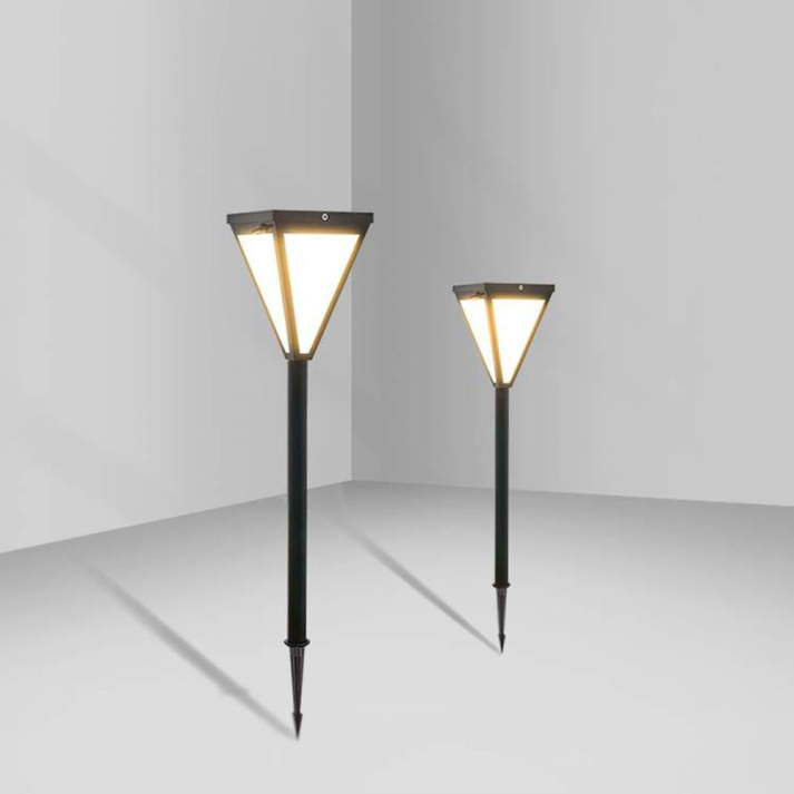 Nowoczesna Lampa Zewnętrzna LED z Metalu i Akrylu – Czarna, Odporna Lampa Zewnętrzna na Dom, Idealna do Ogrodów i Tarasów