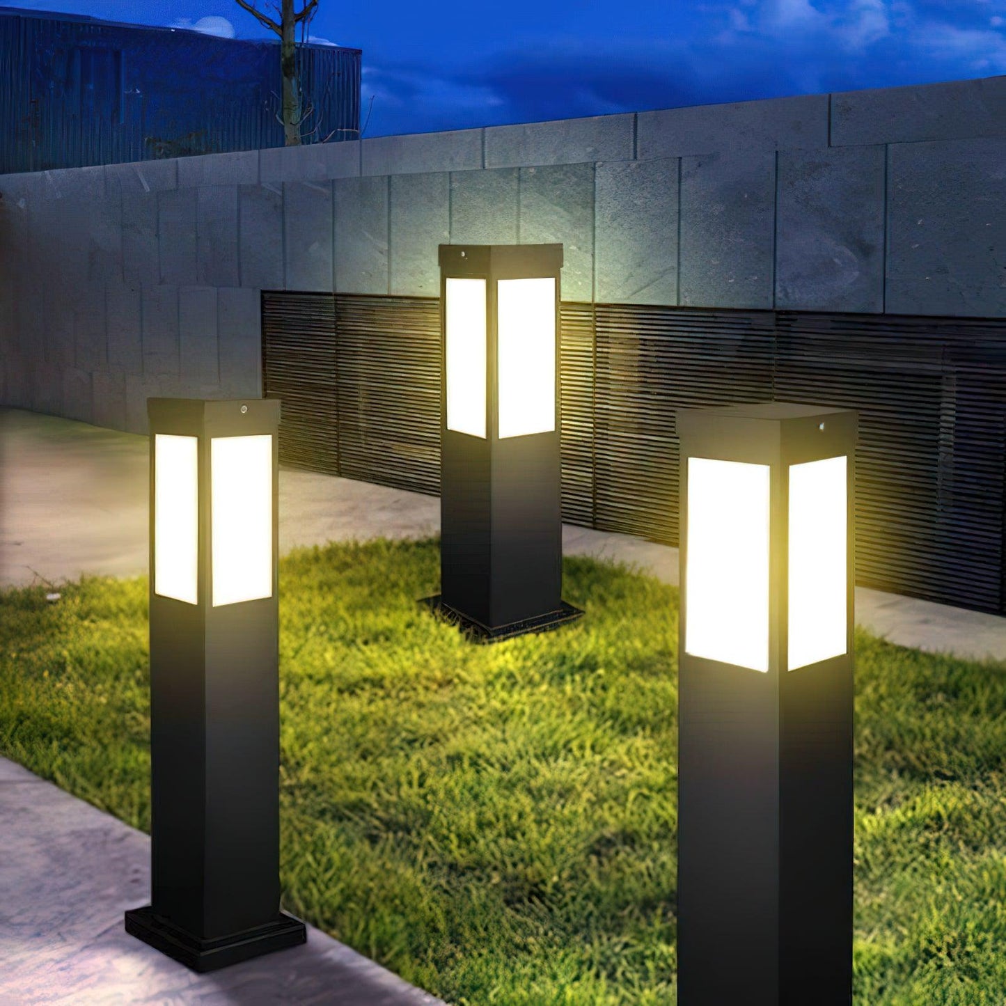 Nowoczesna Lampa Zewnętrzna na Dom z Wbudowaną Diodą LED, Odporna na Wilgoć IP65 – Stylowy Design do Ogrodu i Tarasu