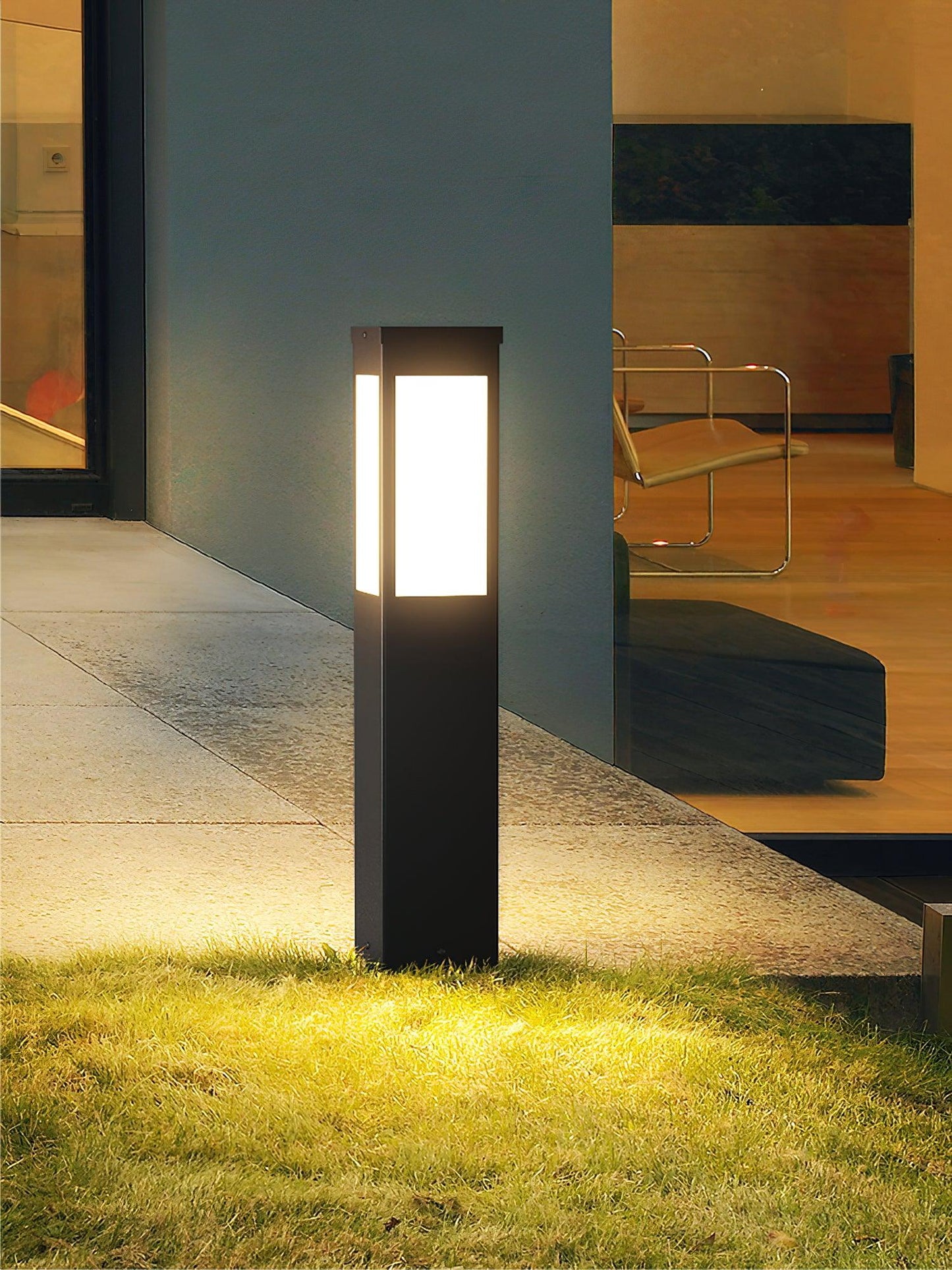 Nowoczesna Lampa Zewnętrzna na Dom z Wbudowaną Diodą LED, Odporna na Wilgoć IP65 – Stylowy Design do Ogrodu i Tarasu
