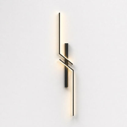 Nowoczesna geometryczna lampa ścienna LED