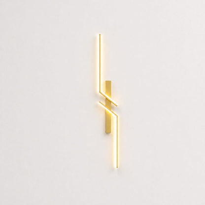 Nowoczesna geometryczna lampa ścienna LED