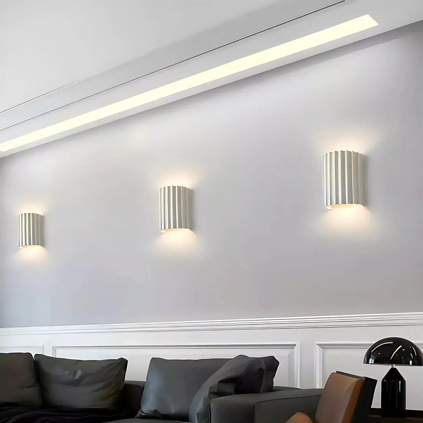 Lampa Ścienna z Żywicy do Montażu Ściennego – G9 LED