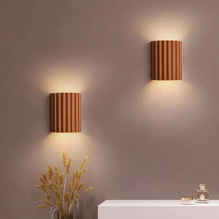 Lampa Ścienna z Żywicy do Montażu Ściennego – G9 LED
