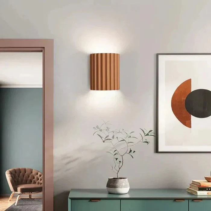 Lampa Ścienna z Żywicy do Montażu Ściennego – G9 LED