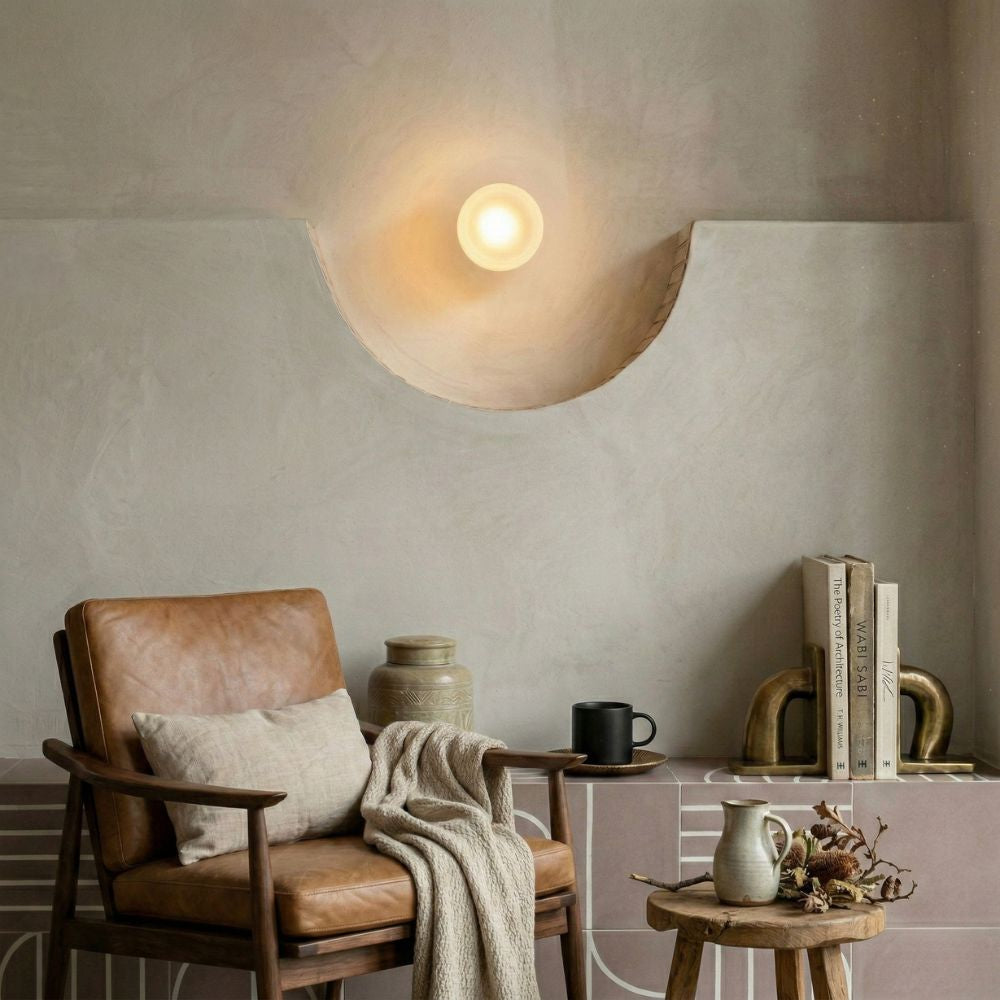 Lampa Ścienna LED z Akrylu i Czujnikiem Światła – 60 lm, 3000 K