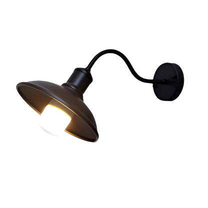 Kinkiet Zewnętrzny LED IP65 z Metalową Obudową – Czarny
