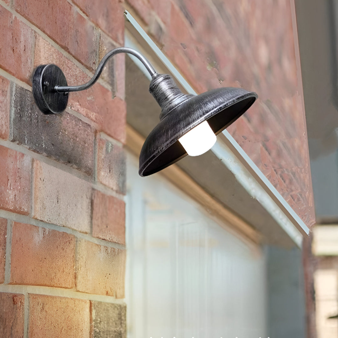 Kinkiet Zewnętrzny LED IP65 z Metalową Obudową – Czarny