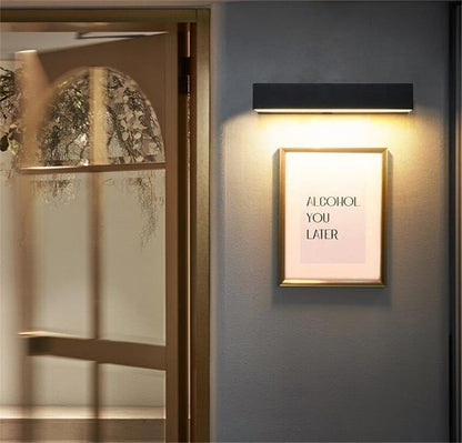 Nowoczesna lampa ścienna LED Luminous Bar do zastosowań użytkowych – aluminium, szkło użytkowe, 3 rozmiary