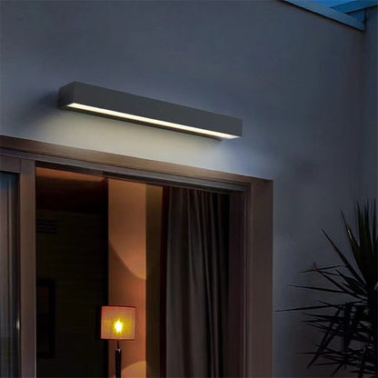 Nowoczesna lampa ścienna LED Luminous Bar do zastosowań użytkowych – aluminium, szkło użytkowe, 3 rozmiary