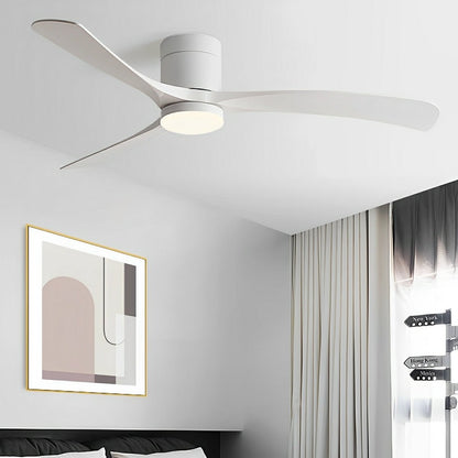 Nowoczesny Minimalistyczny Wentylator Sufitowy z Lampą LED