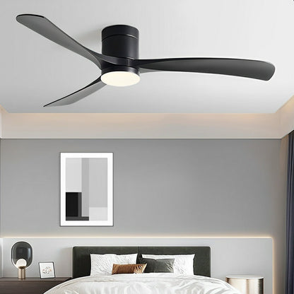 Nowoczesny Minimalistyczny Wentylator Sufitowy z Lampą LED