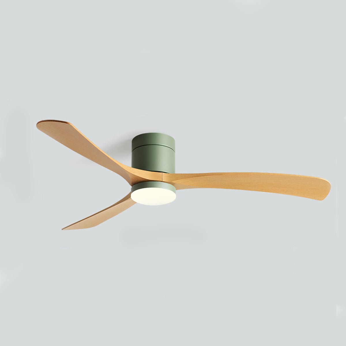 Nowoczesny Minimalistyczny Wentylator Sufitowy z Lampą LED