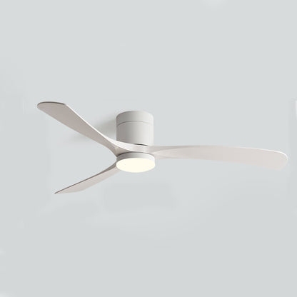 Nowoczesny Minimalistyczny Wentylator Sufitowy z Lampą LED