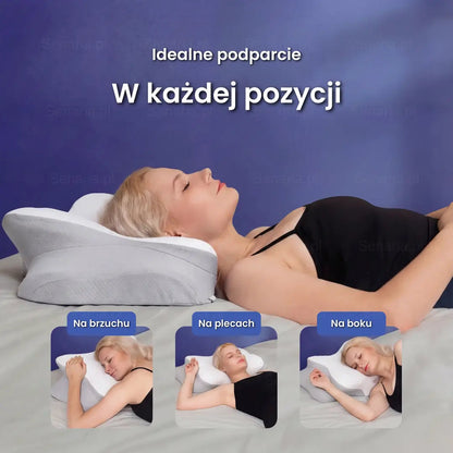 OrtoSen Ergonomiczna Poduszka Ortopedyczna z Pianką Pamięciową