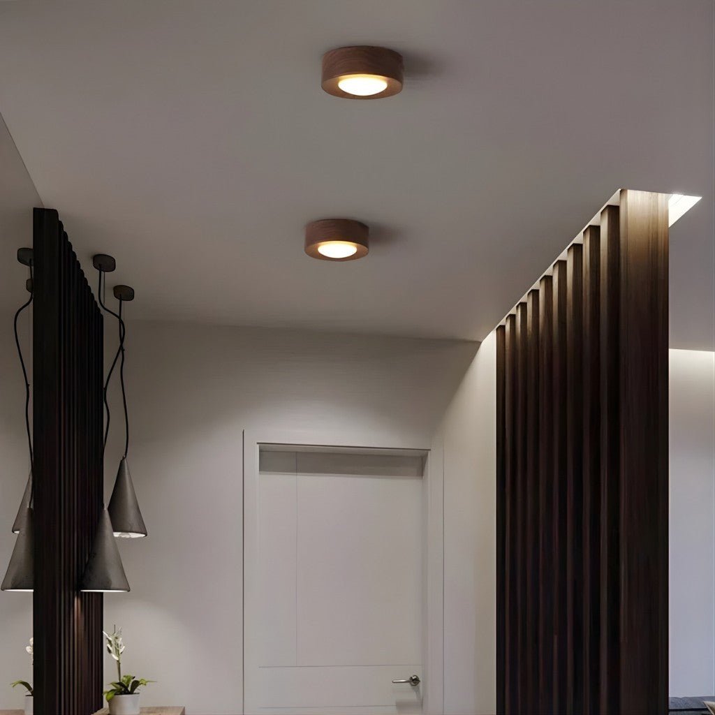 OrzechowyBlask | Elegancki Regulowany Reflektor LED do Sufitu