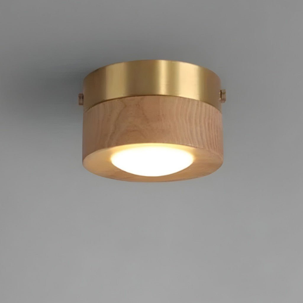 OrzechowyBlask | Elegancki Regulowany Reflektor LED do Sufitu