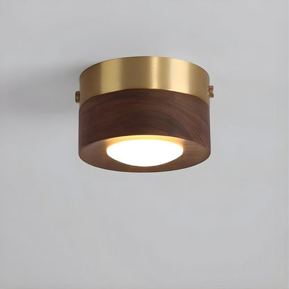 OrzechowyBlask | Elegancki Regulowany Reflektor LED do Sufitu