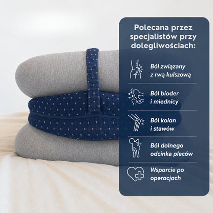 Poduszka Ortopedyczna Do Spania z Ergonomicznym Wypełnieniem | Komfortowy Sen i Wsparcie dla Zdrowego Kręgosłupa