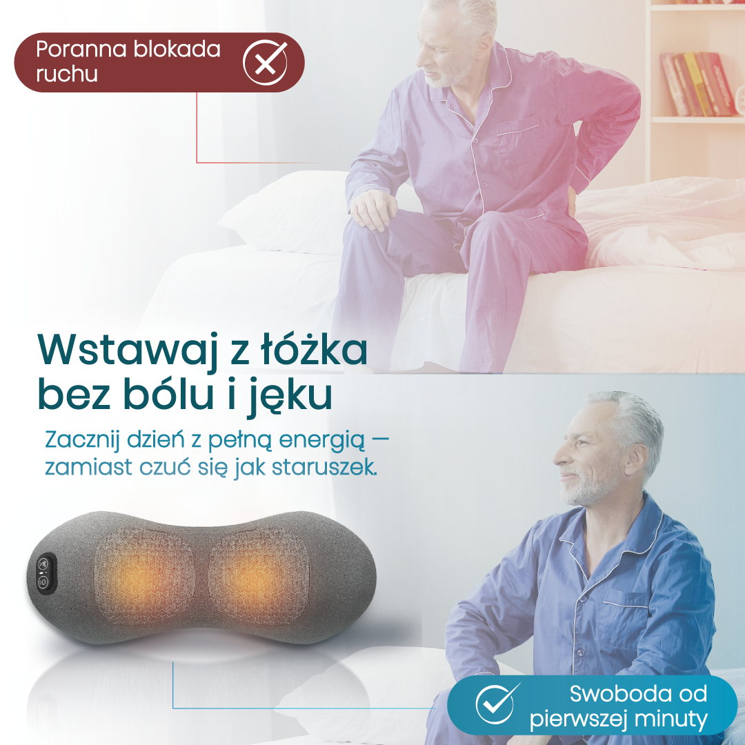 Poduszka Ortopedyczna do Spania z Ergonomicznym Wypełnieniem