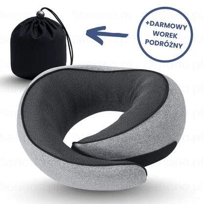 Poduszka Podróżna na Szyję z Ergonomicznym Wsparciem | Idealna dla Komfortu w Podróży