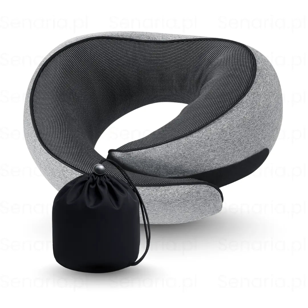 Poduszka Podróżna na Szyję z Ergonomicznym Wsparciem | Idealna dla Komfortu w Podróży
