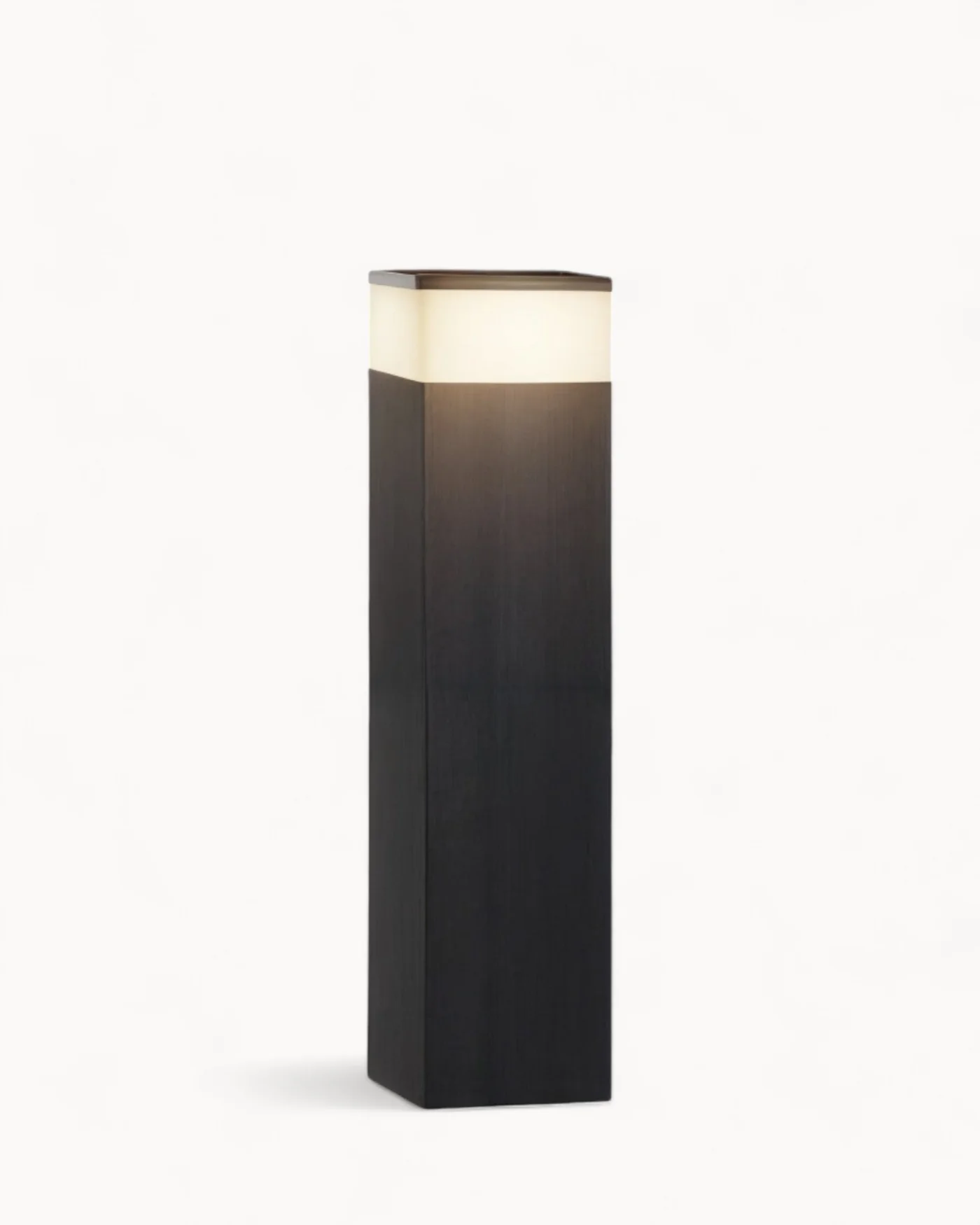 Prostokątna Lampa Zewnętrzna LED z Metalową Ramą – Nowoczesna Lampa Zewnętrzna Solarna do Ogrodu i Tarasu